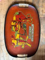 dienblad met 'Netherlands Antilles' souvenir afbeelding, Ophalen of Verzenden, Hout