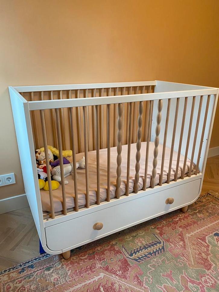 IKEA Myllra ledikant 60x120cm topconditie incl lade, Kinderen en Baby's, Babywiegjes en Ledikanten, Gebruikt, Ledikant, Ophalen