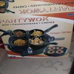 Nieuw partywok van quigg 1500 watt 4 persoons, Ophalen of Verzenden, Nieuw, 4 t/m 7 personen