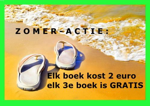 Zomerdeal -> Elk boek kost 2 euro + 3e boek is GRATIS, Boeken, Overige Boeken, Zo goed als nieuw, Ophalen of Verzenden