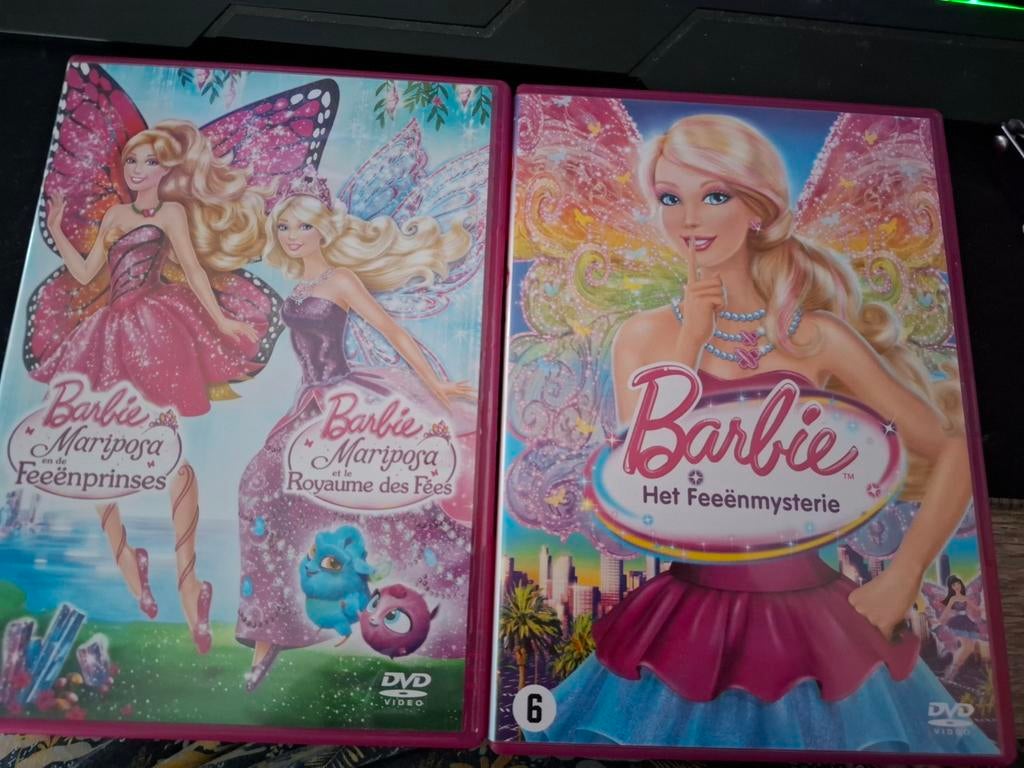 Barbie DVD Boxset - Mariposa & Het Feeënmysterie, Avontuur, Gebruikt, Alle leeftijden, Boxset