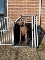 Schmidt Hondenbench Auto Aluminium H75x B58.5 x D94 Topstaat, Dieren en Toebehoren, Hondenbenches, Ophalen, Zo goed als nieuw