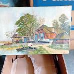 OUD SCHILDERIJ ZONDER LIJST, Ophalen