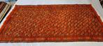 Soumak kelim Perzische tapijt 258 x 125/wandkleed/tafelkleed, 100 tot 150 cm, Www.simatapijten.nl, Ophalen of Verzenden, Info@simatapijten.nl