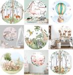 Behangcirkel, muurcirkel, baby-, kinderkamer, Muurdeco4kids, Kinderen en Baby's, Verzenden, Nieuw, Wanddecoratie