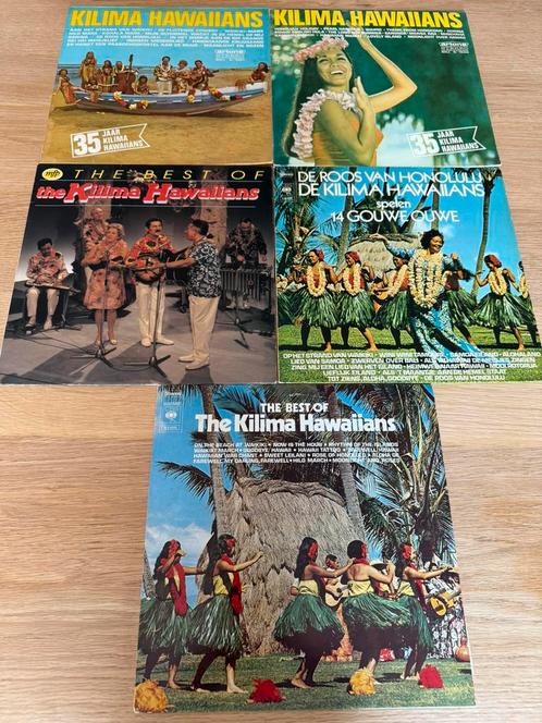5 LANGSPEELPLATEN VAN DE KILIMA HAWAIIENS IN PRIMA STAAT, Cd's en Dvd's, Vinyl | Kinderen en Jeugd, Gebruikt, Muziek, Ophalen of Verzenden