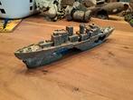 Oorlog schip vrak aquarium ornament, Ophalen of Verzenden, Zo goed als nieuw, Sierelement