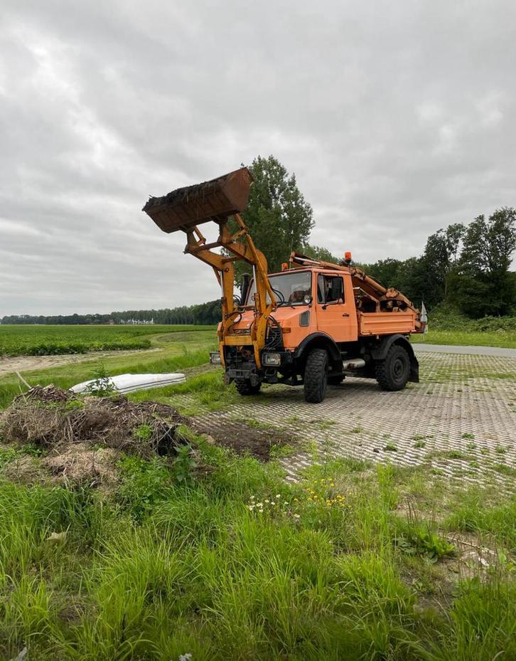 Kraan en voorlader Mercedes Unimog., Vacatures, Vacatures | Landbouw, Natuur en Milieu, Overige niveaus, Starter, Overige vormen
