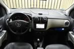 Dacia Lodgy 1.2 TCe Blackline 7pers. Trekhaak 125dkm Navi Cr, Auto's, Voorwielaandrijving, Euro 5, Gebruikt, Zwart