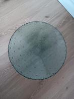 GROTE GLAZEN SCHAAL, Ophalen, Zo goed als nieuw, Rond, Glas