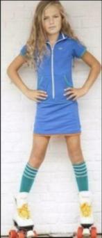 Ninni vi 134 140 jurk jurkje blauw blauwe, Ninni Vi, Zo goed als nieuw, Jurk of Rok, Verzenden