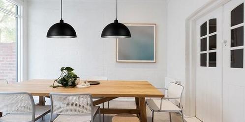 Hanglamp set van 2, Huis en Inrichting, Lampen | Hanglampen, Minder dan 50 cm, Metaal, Ophalen of Verzenden