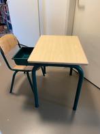 Ouderwets school bankje, Kinderen en Baby's, Kinderkamer | Tafels en Stoelen, Gebruikt, Ophalen, Stoel(en)