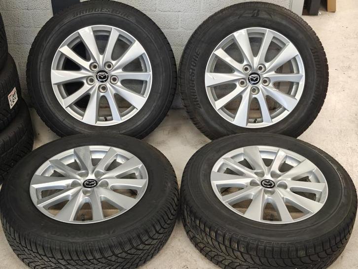 17" Winterwielen origineel Mazda CX-5 met Bridgestone banden, Auto-onderdelen, Banden en Velgen, Banden en Velgen, Winterbanden