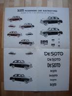 DeSoto Diplomat Poster ca 1951, DeSoto, Overige merken, Zo goed als nieuw, Ophalen