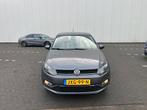 Volkswagen Polo 1.0 Bluemotion bouwjaar 2016 Airco/5-deurs, Auto's, Voorwielaandrijving, Euro 5, Stof, Zwart