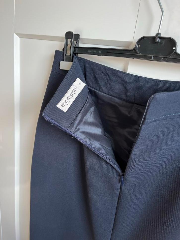 SUMMUM Rok Donkerblauw Maat 38 - Zo Goed Als Nieuw!, Kleding | Dames, Rokken, Zo goed als nieuw, Maat 38/40 (M), Blauw, Ophalen of Verzenden