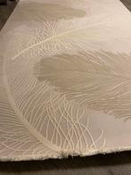 Elegant Vloerkleed met Veren Design  2x setje, Wit, 150 tot 200 cm, 200 cm of meer, Ophalen of Verzenden