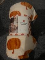 Pompoen deken Action, Huis en Inrichting, Woonaccessoires | Plaids en Woondekens, Ophalen of Verzenden, Nieuw