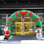Grote Welkomstboog Kerstboog Met Kerstman & Sneeuwman, Diversen, Kerst, Ophalen of Verzenden, Nieuw