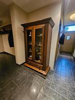 Houten vitrine kast, Huis en Inrichting, Kasten | Vitrinekasten, Ophalen of Verzenden