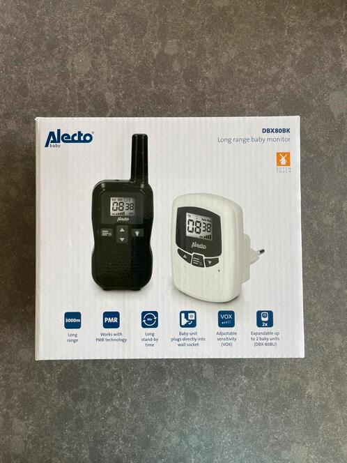 Alecto DBX 80 lange afstand bereik, Kinderen en Baby's, Babyfoons, Zo goed als nieuw, 250 meter of meer, Ophalen of Verzenden