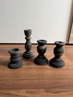 Houten kandelaars, Ophalen of Verzenden