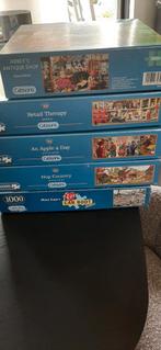 5 gibsons puzzels voor 20 euro., Ophalen, Zo goed als nieuw