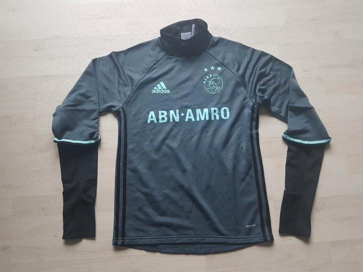 Ajax Training Sweater! Seizoen 16/17! Sponsor! Mt S!, Kleding | Heren, Sportkleding, Zo goed als nieuw, Voetbal, Maat 46 (S) of kleiner