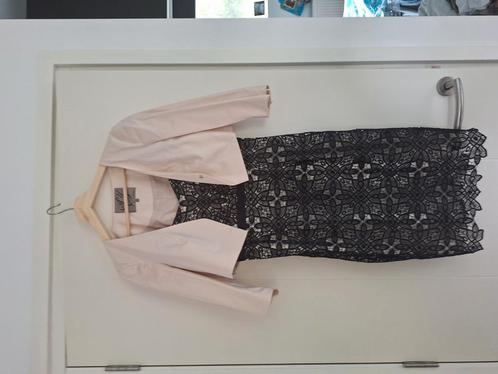 Stepps jurk zwart/beige met verschillende combinaties, Kleding | Dames, Jurken, Zo goed als nieuw, Zwart, Knielengte, Ophalen of Verzenden