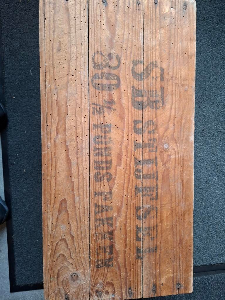 Kist van SB Stijfsel 80 half ponds pakken, Ophalen of Verzenden, Gebruikt, Verpakking