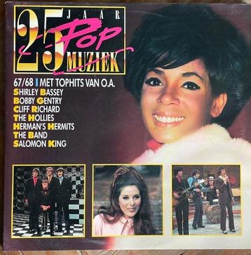 Dubbel-lp 1967/1968 uit de serie 25 jaar popmuziek