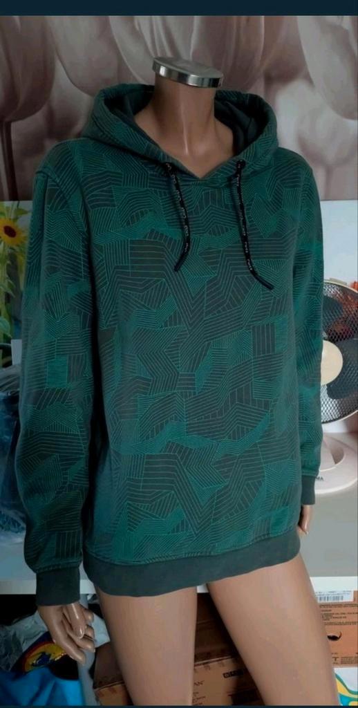 Groen grijze Hoodie van Chief maat M, Kleding | Heren, Truien en Vesten, Gedragen, Maat 52/54 (L), Ophalen of Verzenden