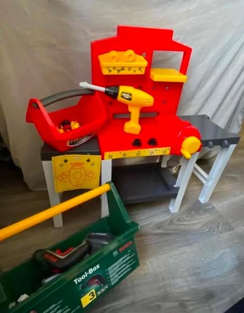 Bosch bouwset speelgoed, Kinderen en Baby's, Speelgoed | Speeltafels, Zo goed als nieuw, Ophalen