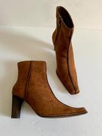 H05 Nieuw maat 37 lage laarzen hak cowboy-laarsjes bruin, Nieuw, Ophalen of Verzenden, ATG, Bruin