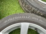 Volvo Velgen met Winterbanden 215/50R17, Auto-onderdelen, Ophalen, Banden en Velgen, 17 inch, Winterbanden
