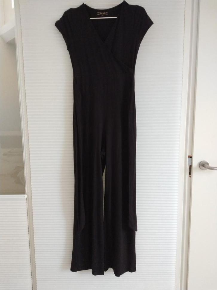 Jersey jumpsuit King Louie zwart maat XS, Kleding | Dames, Jumpsuits, Gedragen, Maat 34 (XS) of kleiner, Zwart, Ophalen of Verzenden