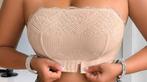 Nieuwe huidskleur strapless beha voor 80 E, 85 E, 80 F, 85 F, Ophalen of Verzenden, Beige, BH