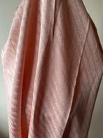 Luxe zachte roze gordijnen met embrasse, 2 delig, 230 x 145, Huis en Inrichting, Ophalen of Verzenden, Zo goed als nieuw, 100 tot 150 cm