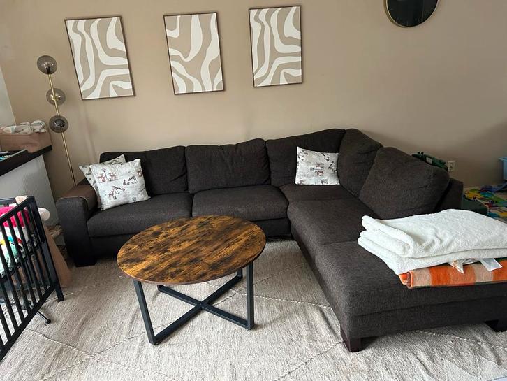 Nette, modulaire hoekbank - minder dan 1 jaar oud!, Huis en Inrichting, Banken | Bankstellen, Zo goed als nieuw, Hoekbank, Vierpersoons of meer