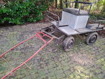 Menkar / Ponykar – 4-wielig – Opknapper – Paard & Pony beschikbaar voor biedingen