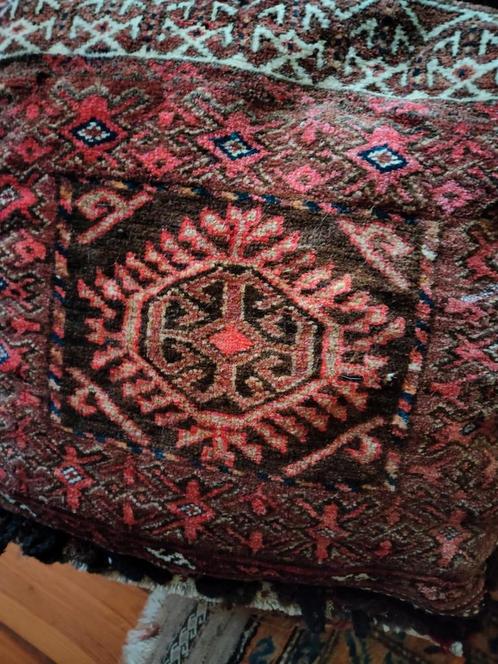 Groot antiek zit midden Oosten kussen, Antiek en Kunst, Antiek | Kleden en Textiel, Ophalen of Verzenden
