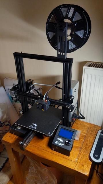 Ender 3D Printer - Gebruikt, Goede Staat glasplaat  beschikbaar voor biedingen