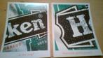 Reclamekaarten Heineken, Verzamelen, Biermerken, Ophalen of Verzenden, Nieuw, Heineken