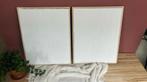 2x handmade art duo met lijst | textured art | Abstract art, Antiek en Kunst, Kunst | Schilderijen | Abstract, Ophalen of Verzenden