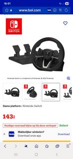 Nintendo switch race stuur set, Spelcomputers en Games, Spelcomputers | Sony PlayStation Consoles | Accessoires, Ophalen of Verzenden