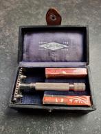 Vintage Gillette Scheermes met Doosje en Mesjes, Antiek en Kunst, Ophalen of Verzenden
