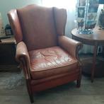 Schapenleren fauteuils - Heer & Dame, Huis en Inrichting, Fauteuils, Ophalen, Gebruikt, Klassiek, 75 tot 100 cm