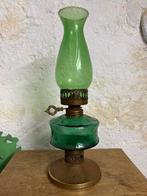 Vintage antiek wind licht olielamp petroleumlamp, Antiek en Kunst, Antiek | Lampen, Ophalen of Verzenden
