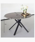 Eettafel rond, Huis en Inrichting, Tafels | Eettafels, Ophalen, Rond, Zo goed als nieuw, 100 tot 150 cm